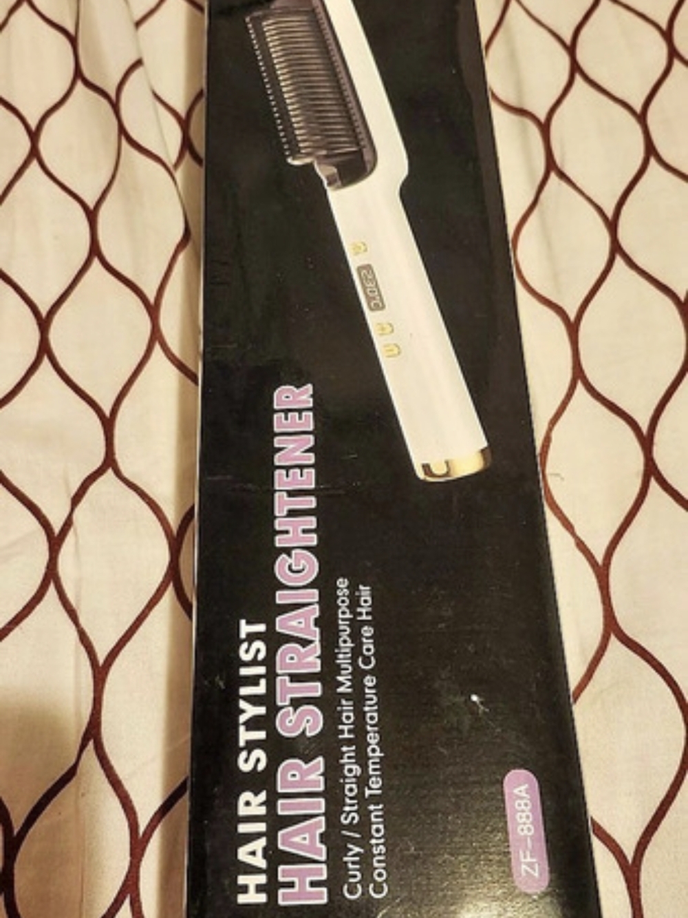 T3 Hair Straightener & Curler White & Gold Hair Tool NWT